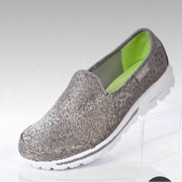 Skechers GOwalk Safari Animal Print Walking Shoe - Picture 10 of 10